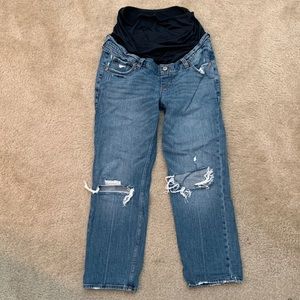 Maternity Jeans- Abercrombie Ankle Straight- size 27 SHORT or 4 short